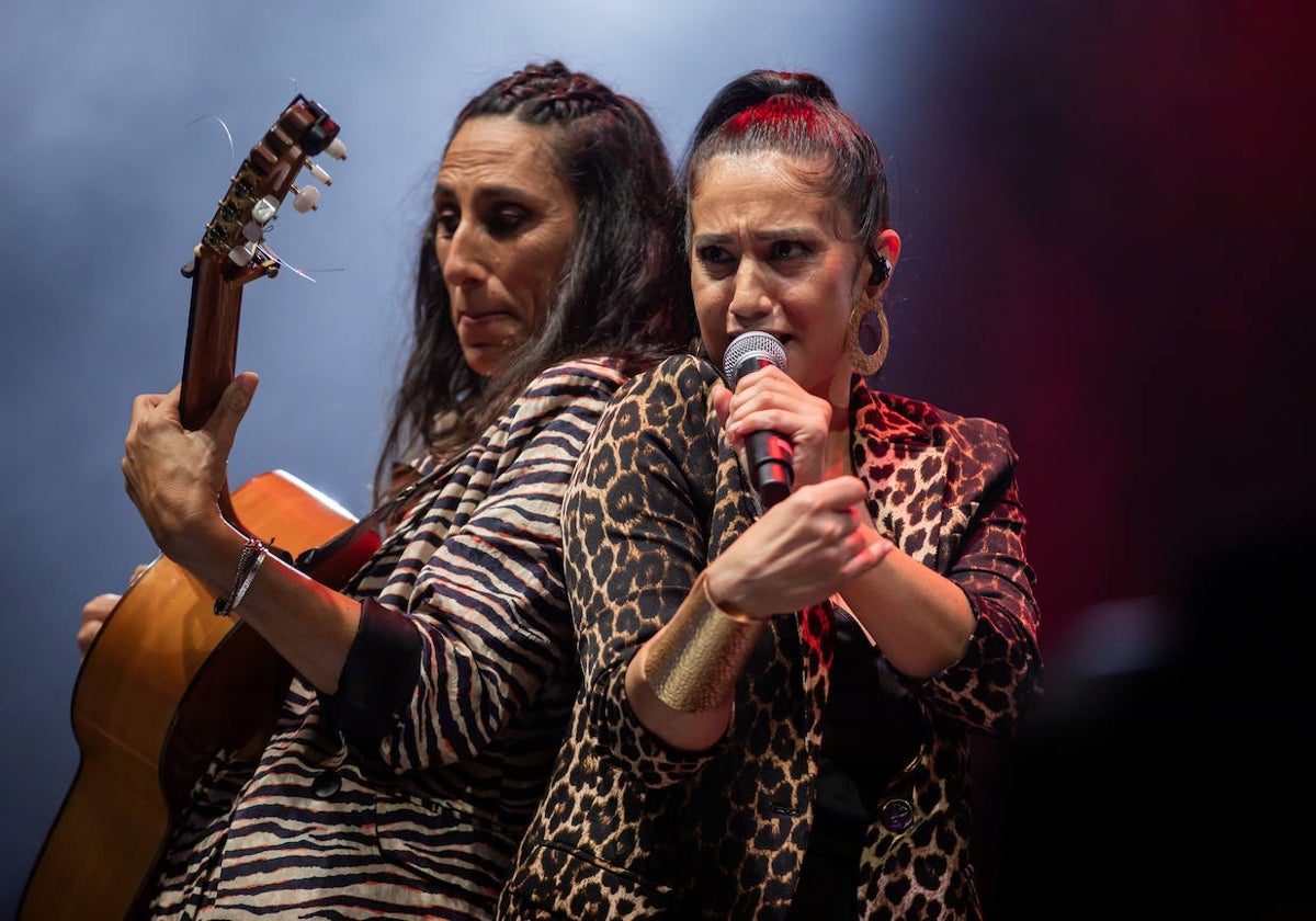 Un momento del concierto de Las Migas en las Colombinas 2023