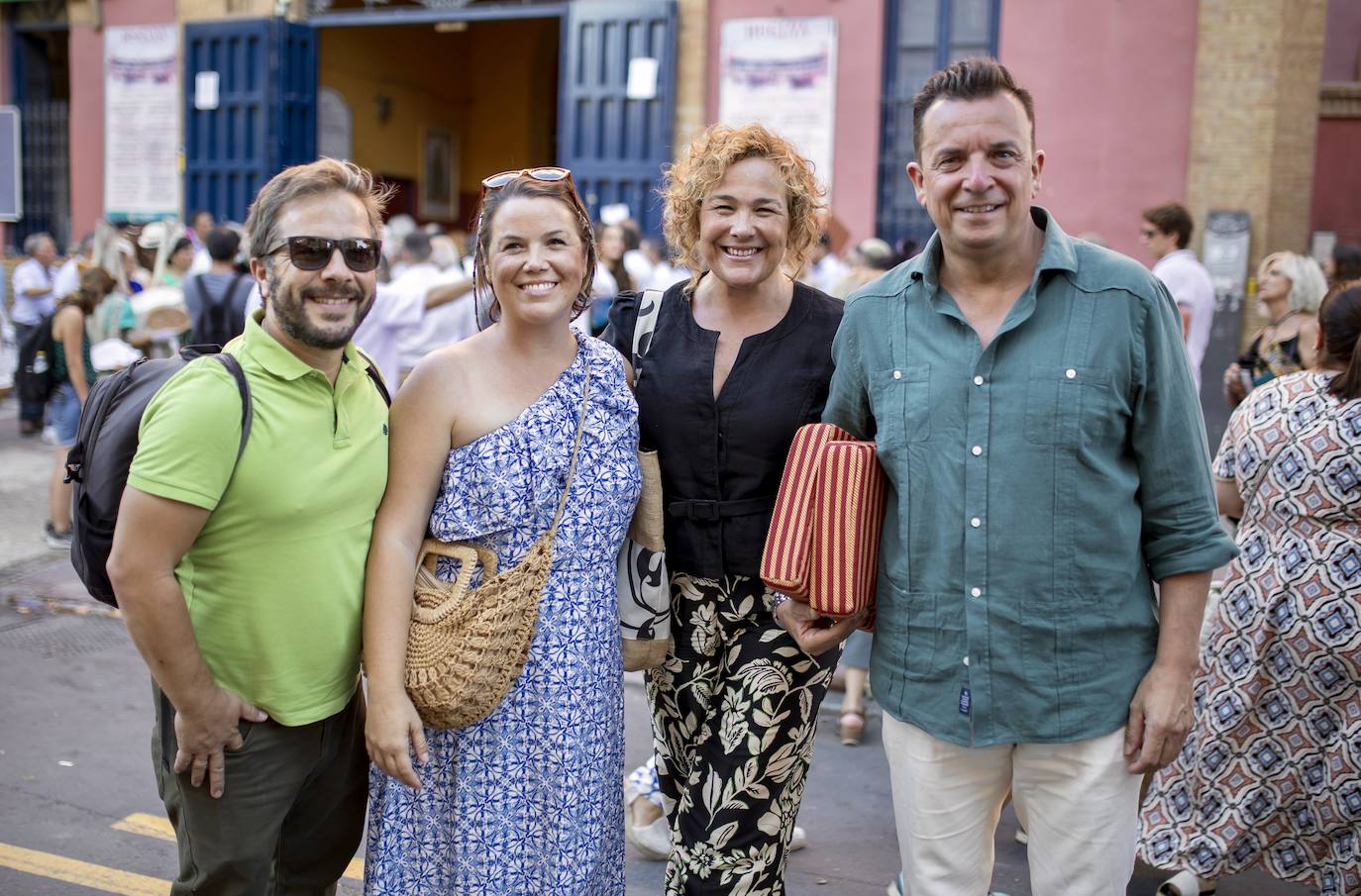 Josué Correa, Ángela, Yolanda Pelayo, y Emilio Ponce.