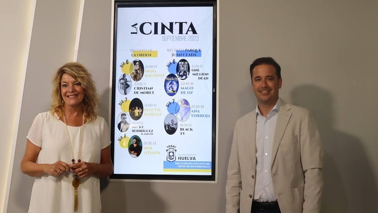Conciertos Fiestas de la Cinta 2023: Ana Torroja, Nena Daconte, Mago de Oz, Efecto Pasillo y Cristian de Moret cantarán en Huelva