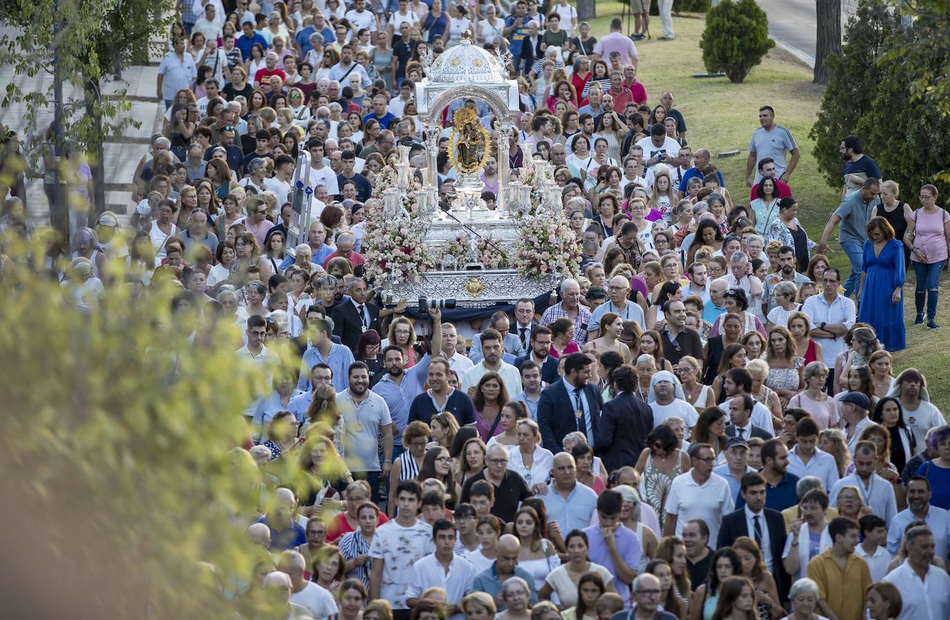 Las mejores imágenes de la bajada de la Virgen de la Cinta