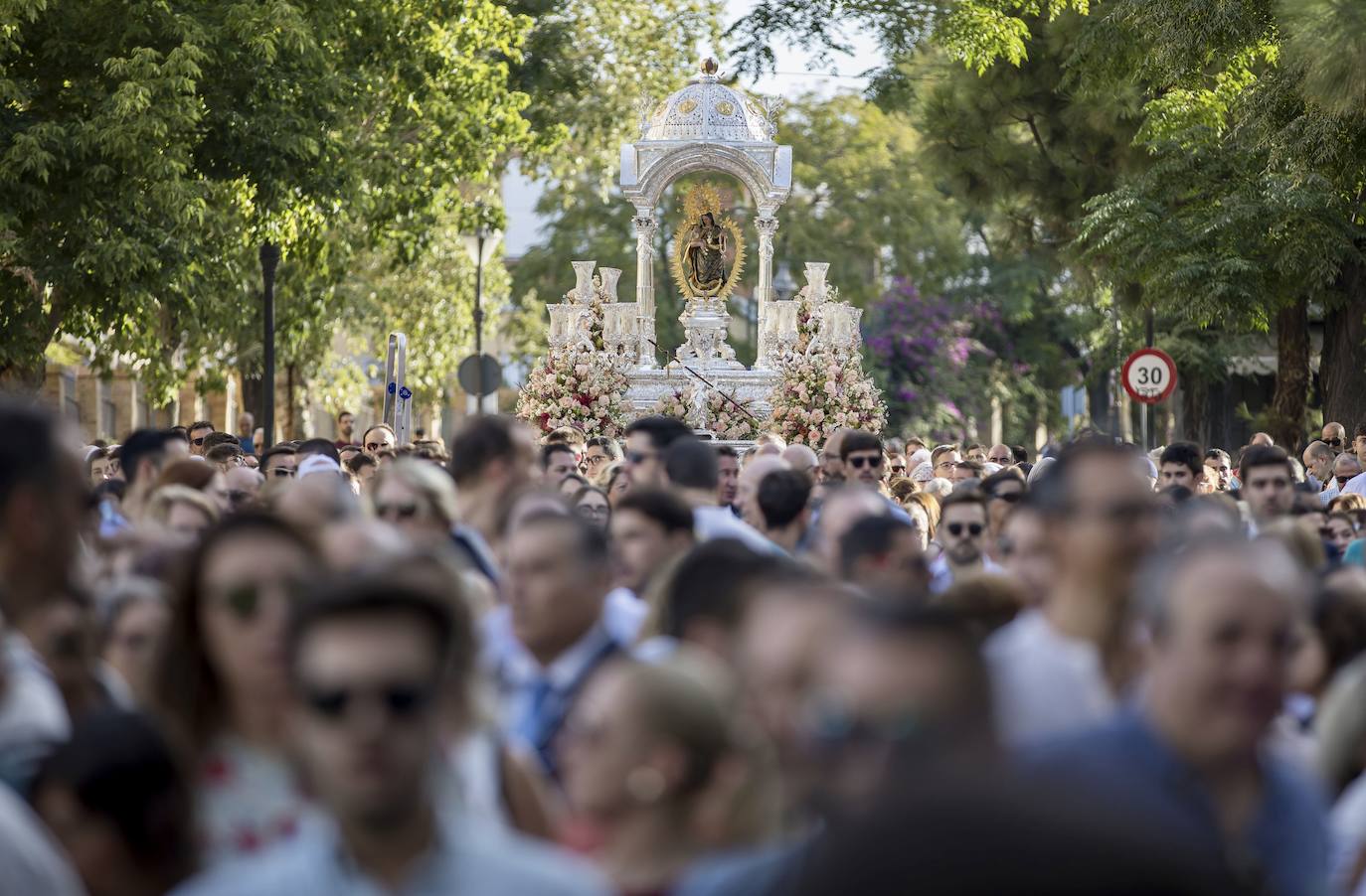 Las mejores imágenes de la bajada de la Virgen de la Cinta