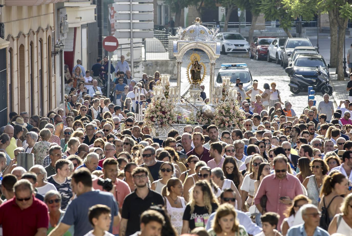 Las mejores imágenes de la bajada de la Virgen de la Cinta