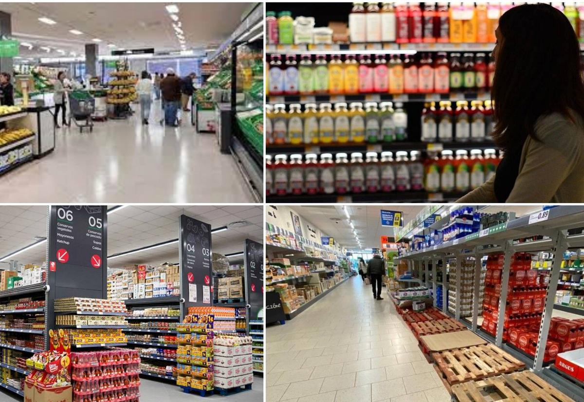 Algunos supermercados de Huelva