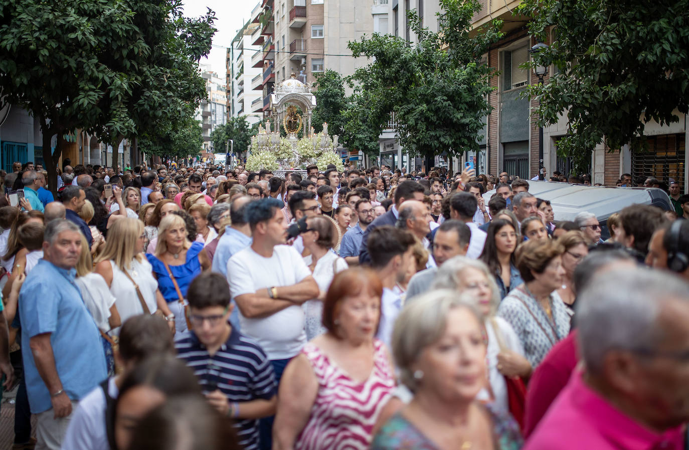 La Virgen de la Cinta regresa a casa