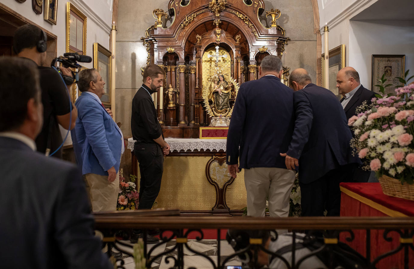 La Virgen de la Cinta regresa a casa