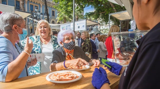 Imagen de archivo de la Feria de la Tapa de Huelva el pasado año