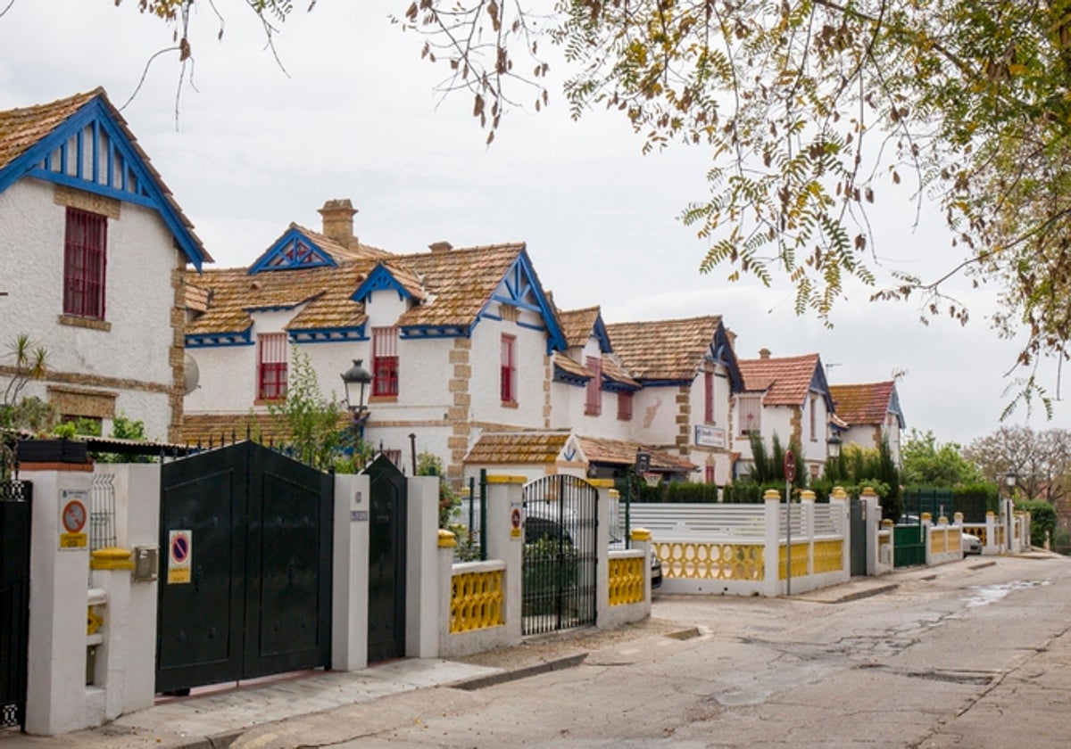 Vista del Barrio Obrero de Huelva