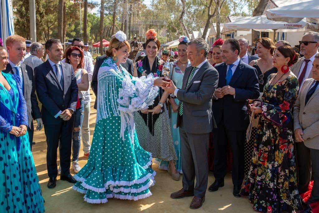 Ambiente de gala en el arranque de la Feria del Caballo y el Otoño en Huelva de 2023