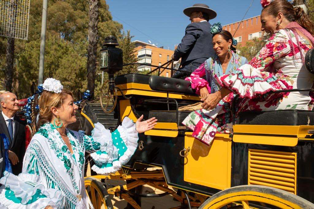 Ambiente de gala en el arranque de la Feria del Caballo y el Otoño en Huelva de 2023