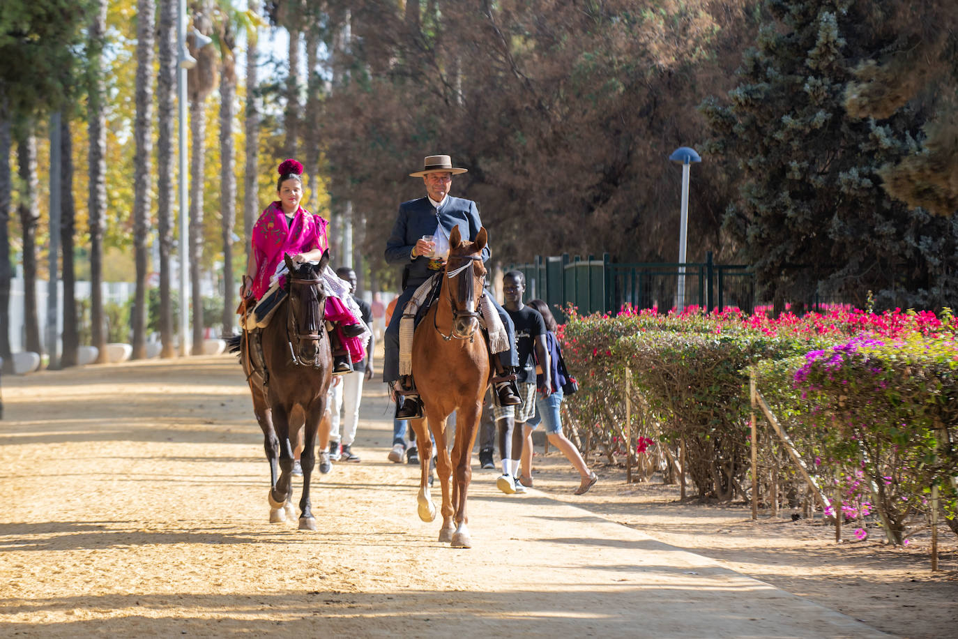 El caballo se hace arte en la Feria de Otoño de Huelva