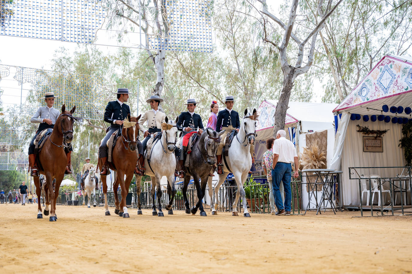 El caballo se hace arte en la Feria de Otoño de Huelva