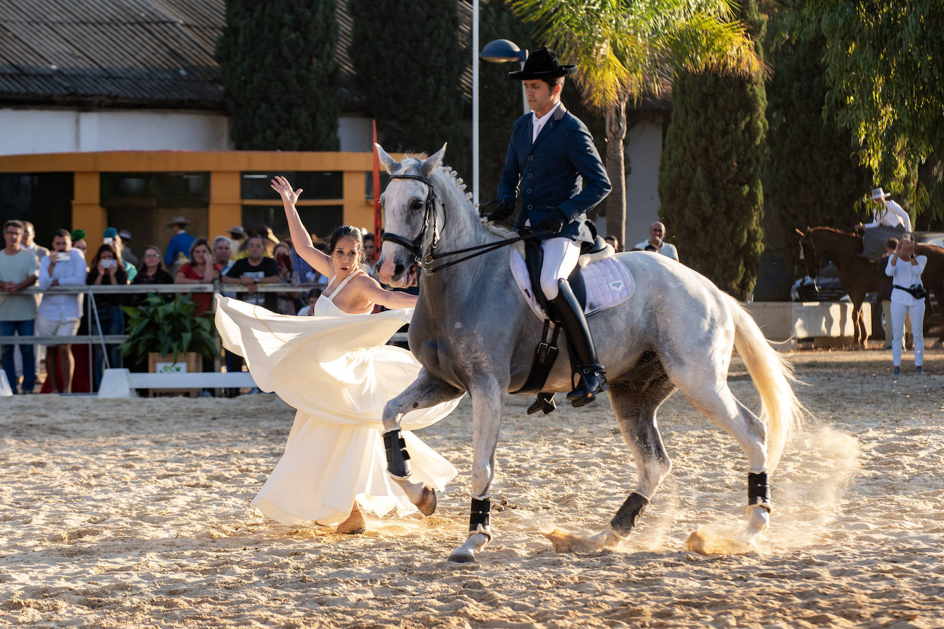 El caballo se hace arte en la Feria de Otoño de Huelva