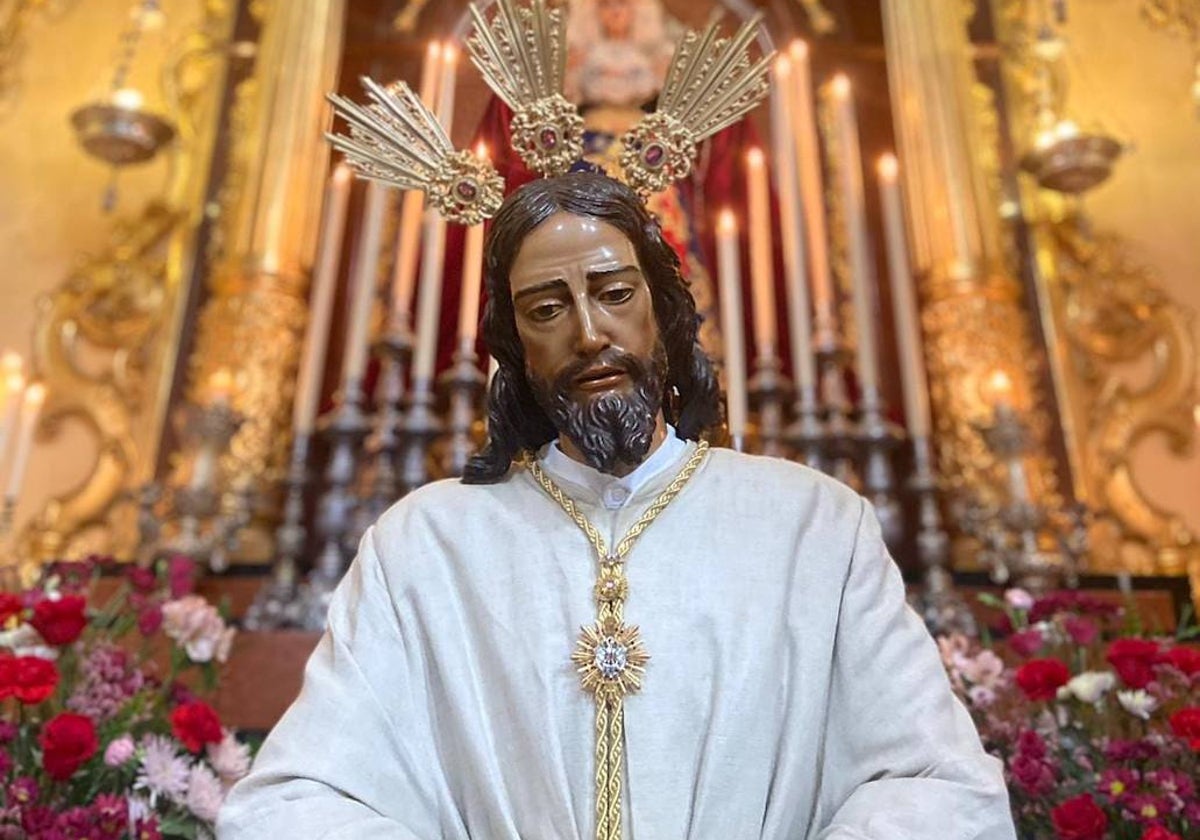 Nuestro Padre Jesús de la Humildad, expuesto en besamanos