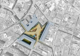 El Ayuntamiento desbloquea el proyecto de la plaza Mayor en el antiguo Mercado del Carmen
