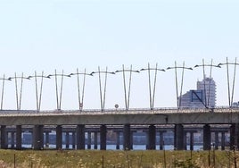 El Puente del Odiel reabre al completo al tráfico este viernes para las fiestas navideñas