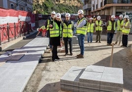Las obras  de la Plaza de La Merced de Huelva se encuentran al 70% y podrían acabar antes de lo previsto