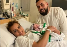 Fernando, el primer bebé nacido en Huelva este 2024