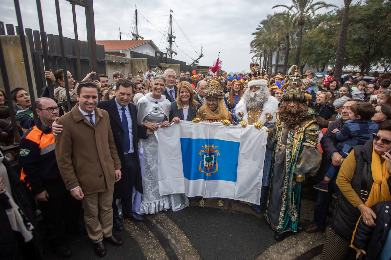 Las mejores imágenes de la llegada de los Reyes Magos a Huelva