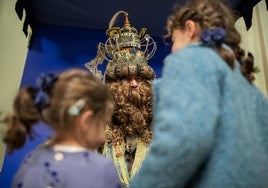 Las imágenes de la entrega de cartas a los Reyes Magos en Huelva