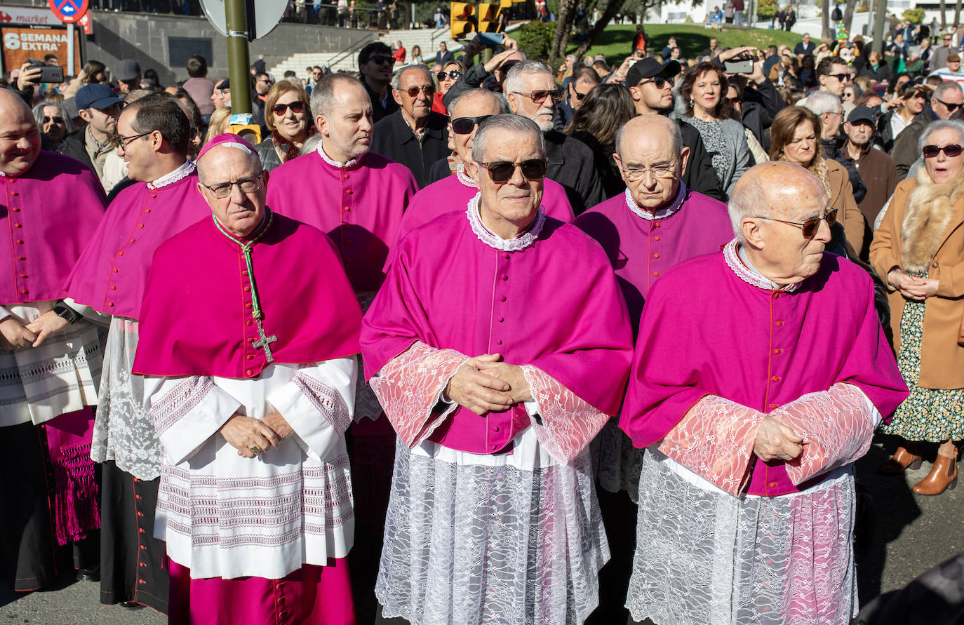 Huelva saca a San Sebastián a pasear: la procesión del patrón, en imágenes