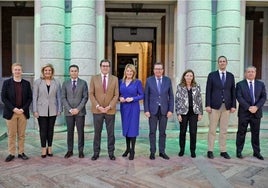 Miranda destaca que la visita de Garamendi avala el el liderazgo de Huelva en la revolución industrial sostenible