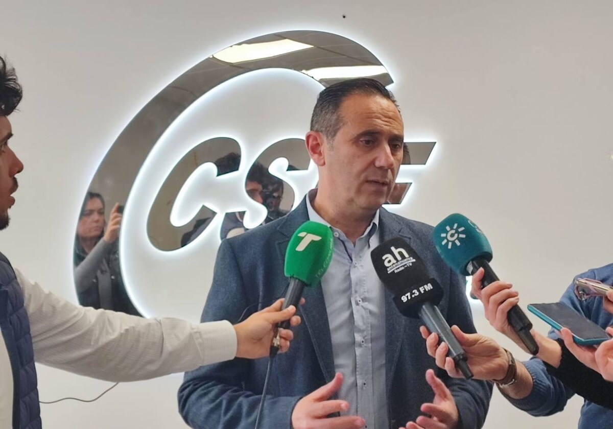 Germán Girela, presidente de CSIF Andalucía