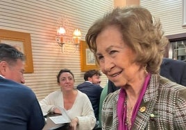 Estos son los platos que ha comido la Reina Sofía en su visita a Huelva