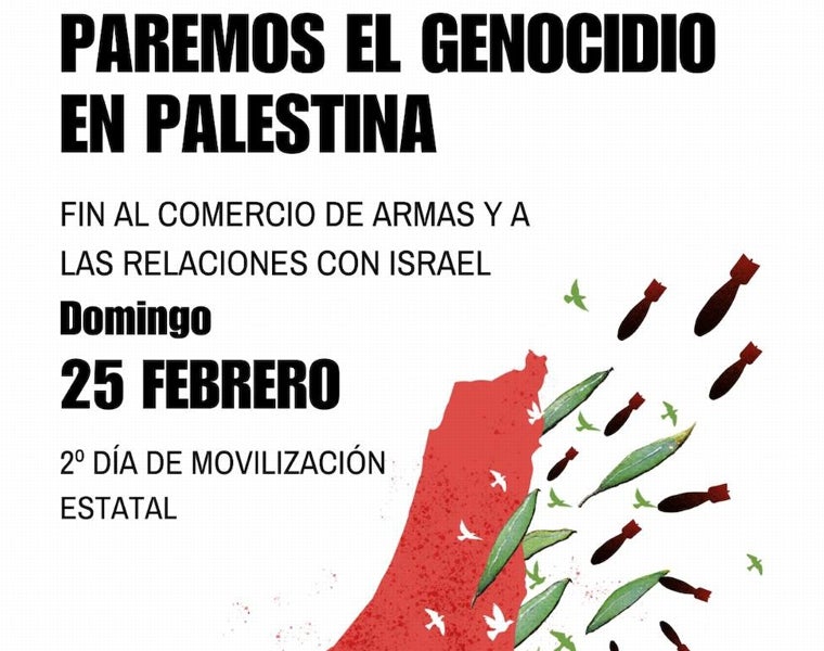 Nueva convocatoria de protesta en Huelva de apoyo a Palestina