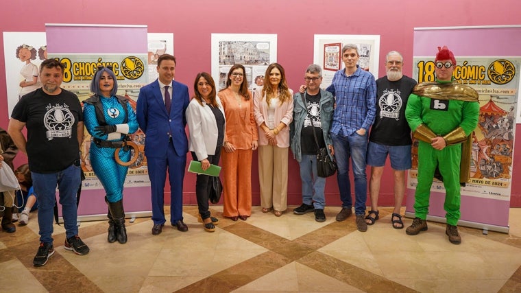 Presentación de la nueva edición del Salón del Cómic de Huelva