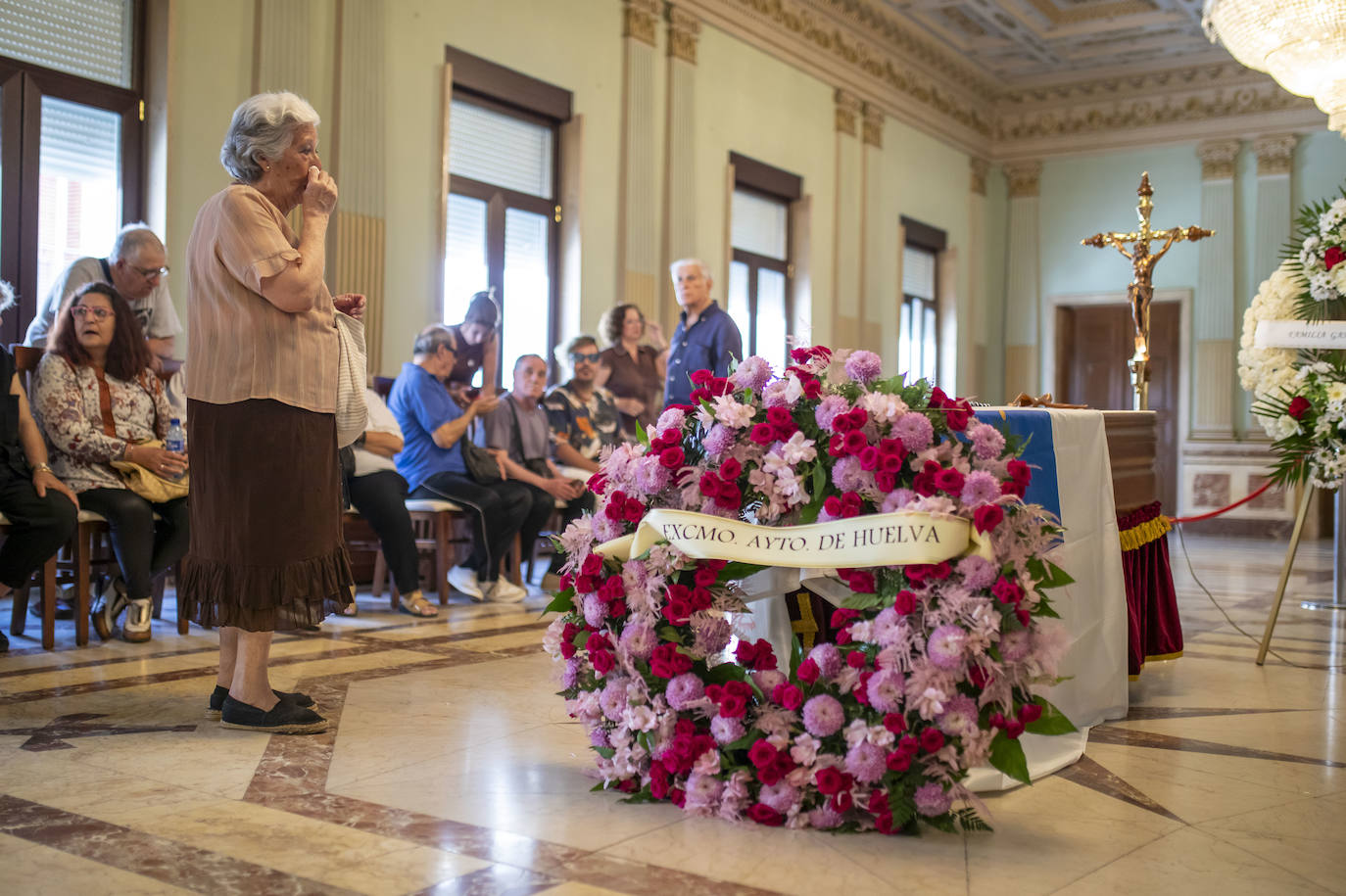 Huelva despide a La Moni, en imágenes