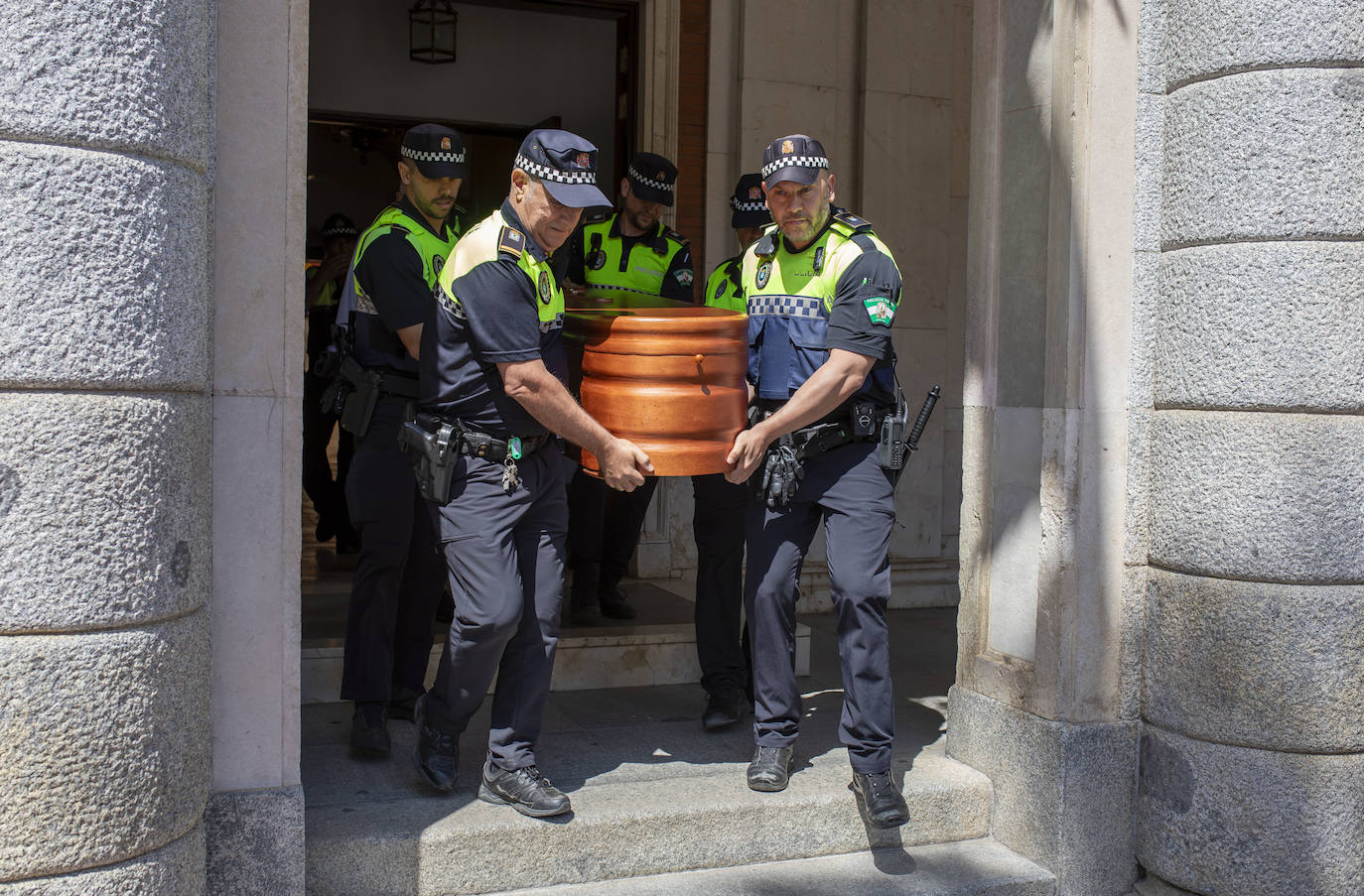 Huelva despide a La Moni, en imágenes