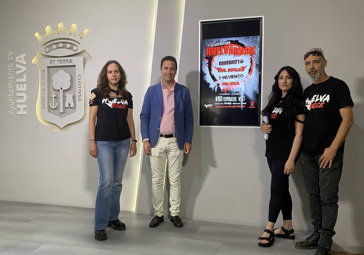 La presentación de la tercera edición del Festival Huelva Rock