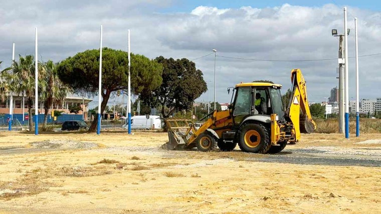 Comienzan la puesta a punto del recinto de cara a las Fiestas Colombinas 2024