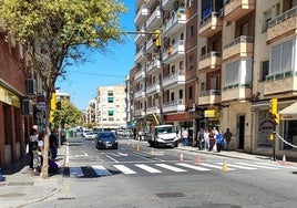 Nuevos cambios de tráfico de cara al último mes que les queda a las obras de la Plaza de La Merced