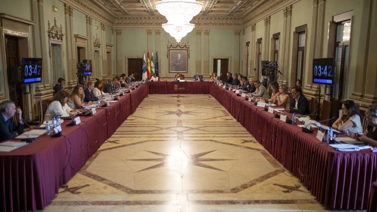Sesión plenaria de este mes de julio
