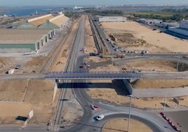 El Puerto de Huelva prevé finalizar el acceso único al Puerto exterior a finales de verano
