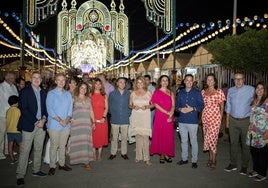 Colombinas a prueba: más de un millón de luces led iluminarán por primera vez este lunes el recinto ferial