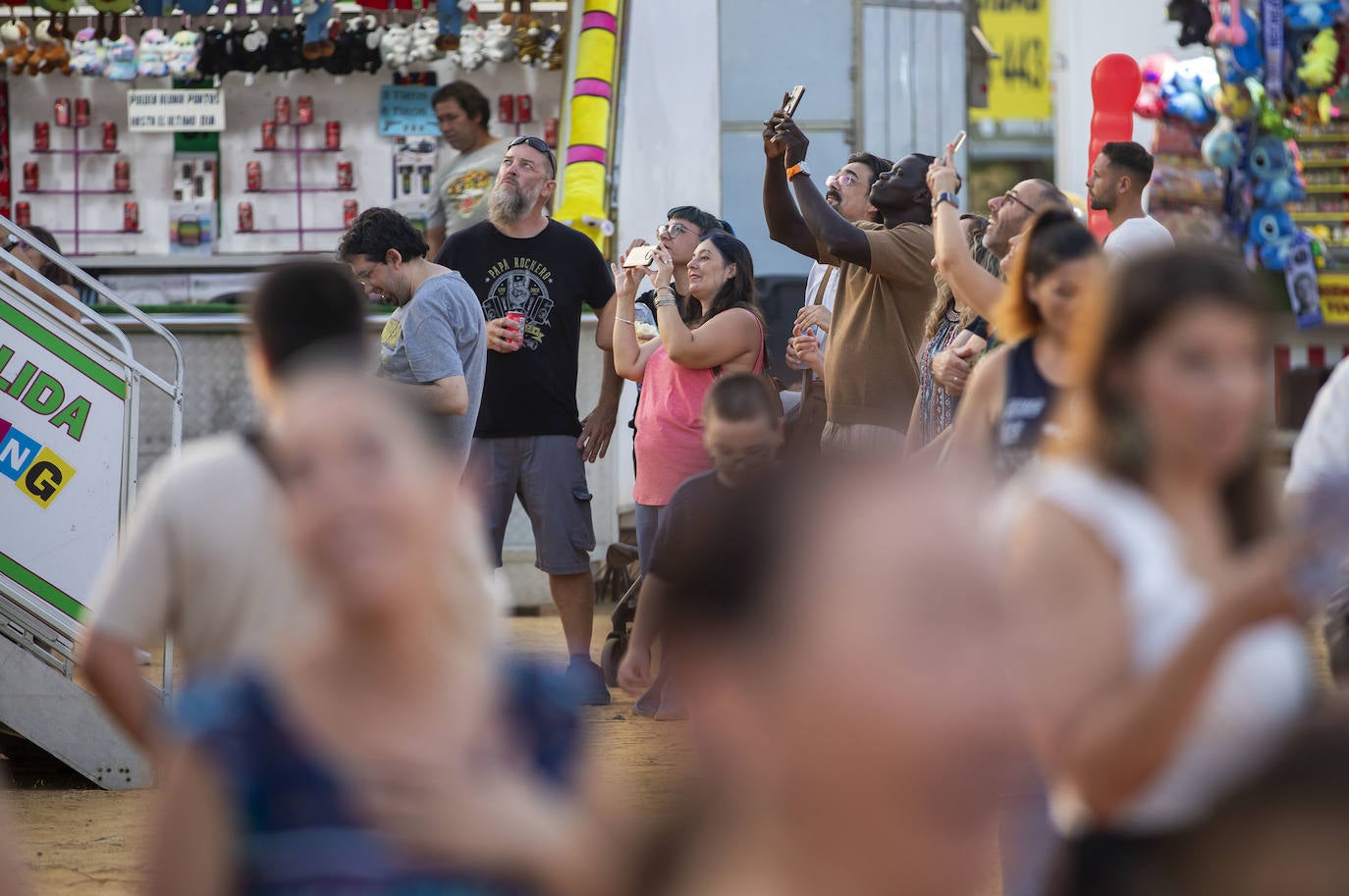 El ambiente de la noche del lunes en Las Colombinas 2024, en imágenes