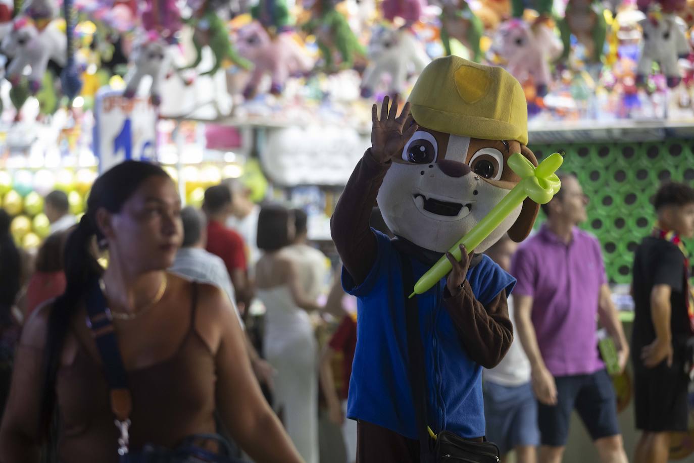 El ambiente de la noche del jueves en Las Colombinas 2024, en imágenes