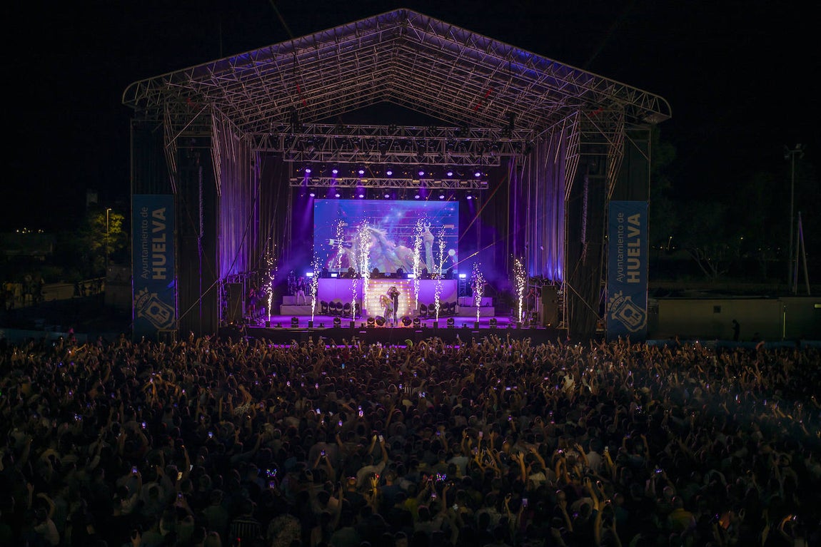 El ambiente de la noche del sábado en las Colombinas 2024, en imágenes