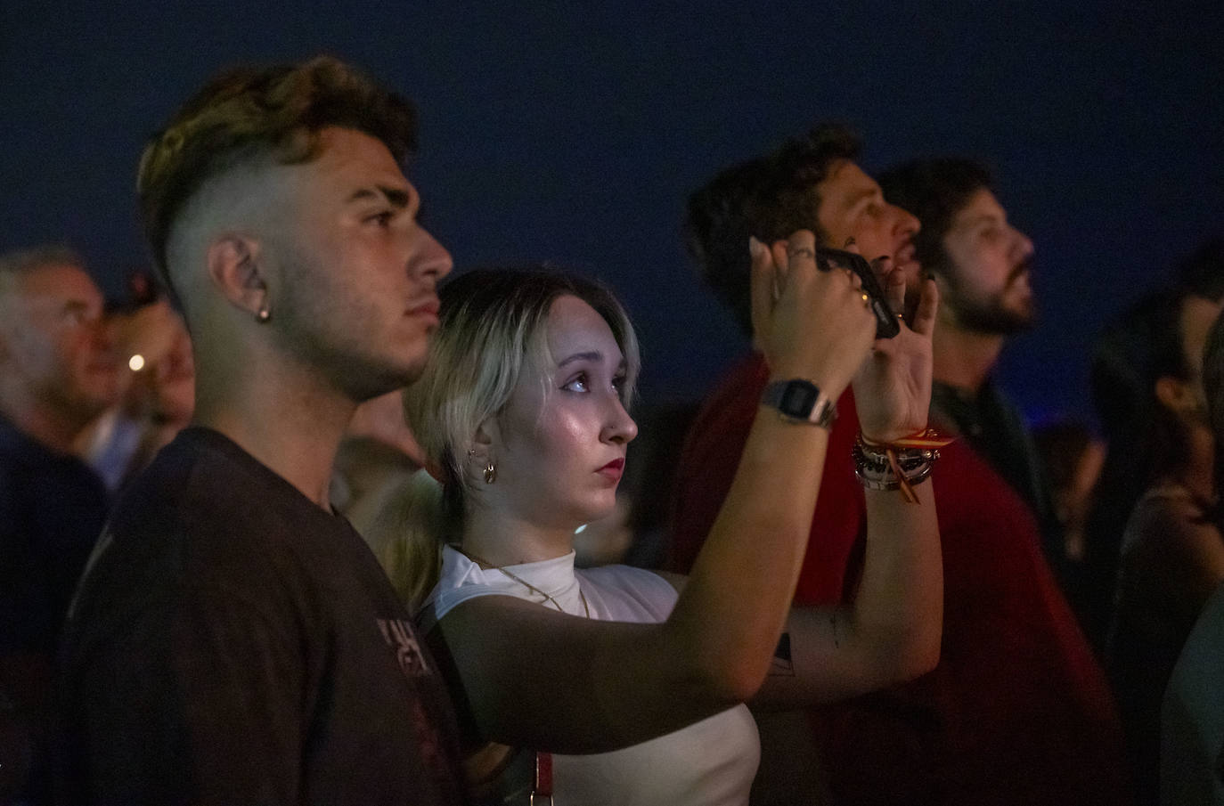 El ambiente de la noche del domingo en las Colombinas 2024, en imágenes