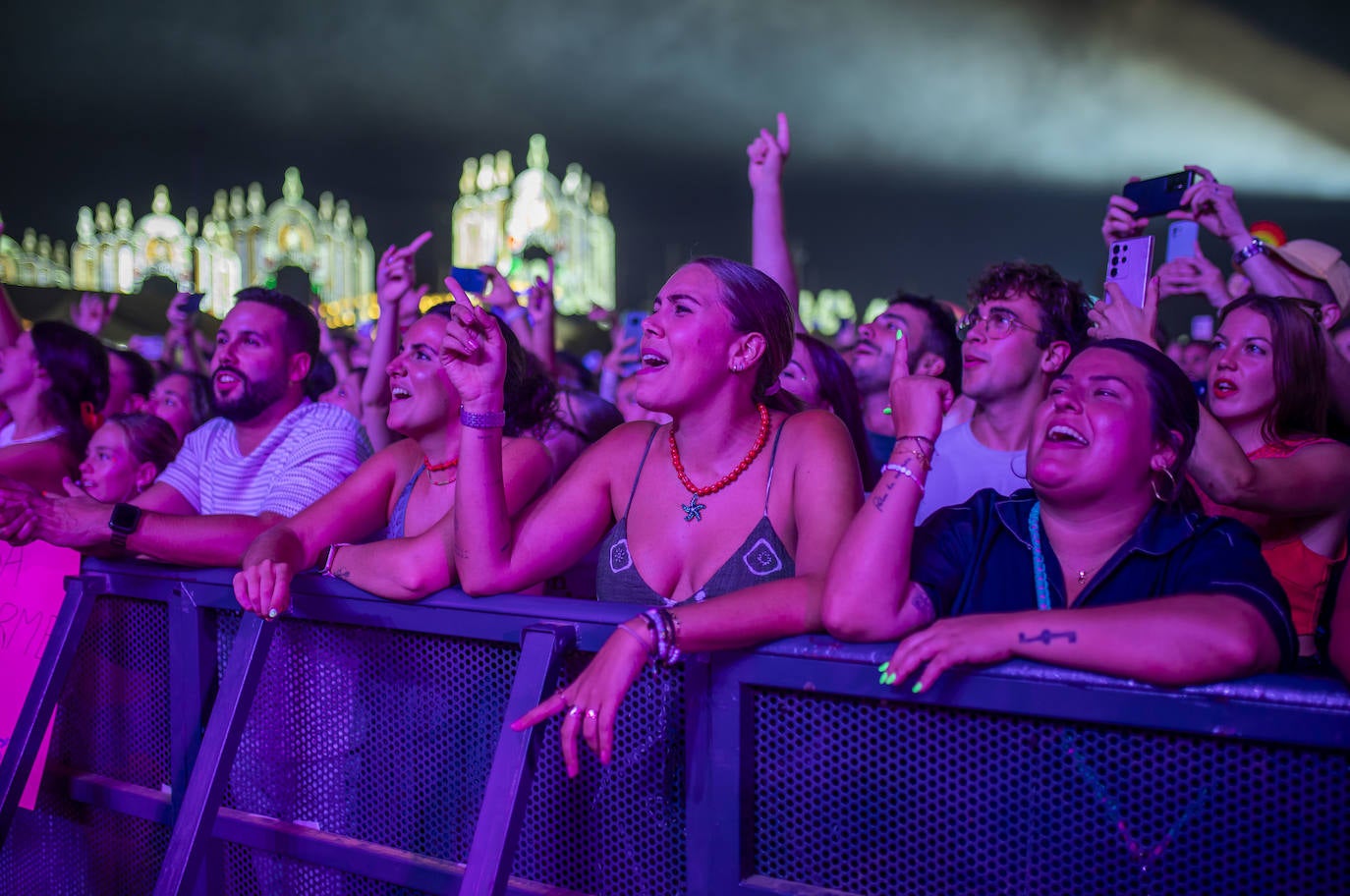 El ambiente de la noche del domingo en las Colombinas 2024, en imágenes