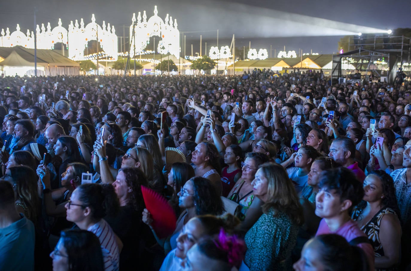 El ambiente de la noche del domingo en las Colombinas 2024, en imágenes