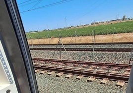 Nueva avería en el tren Madrid-Huelva: Usuarios desesperados sin aire acondicionado ni agua más de dos horas