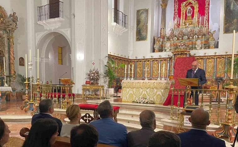 Imagen principal - El cartel de Miguel Verdejo anuncia ya las Fiestas de la Virgen de la Cinta