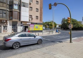 Pasos de cebra 'inteligentes' para reforzar la seguridad vial en el punto conflictivo de la avenida de Santa Marta