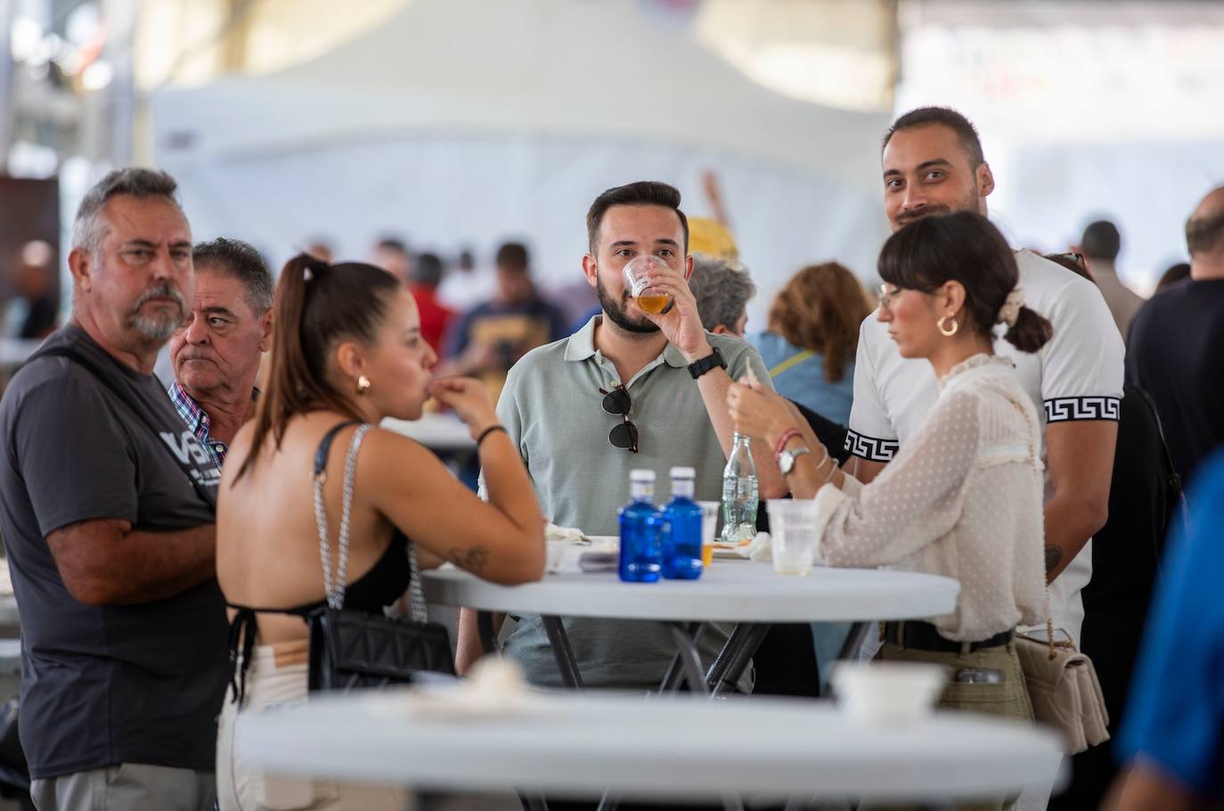 Las imágenes del primer día de la Feria de la Tapa de Huelva 2024