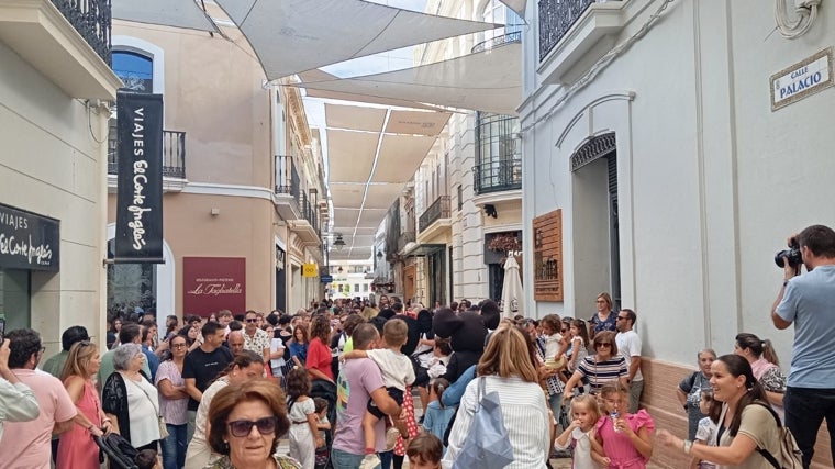 Ambiente en la calle Palacio
