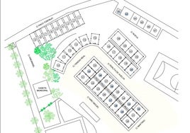 Así queda el plano de la Feria del Caballo de Huelva 2024 con la nueva caseta municipal
