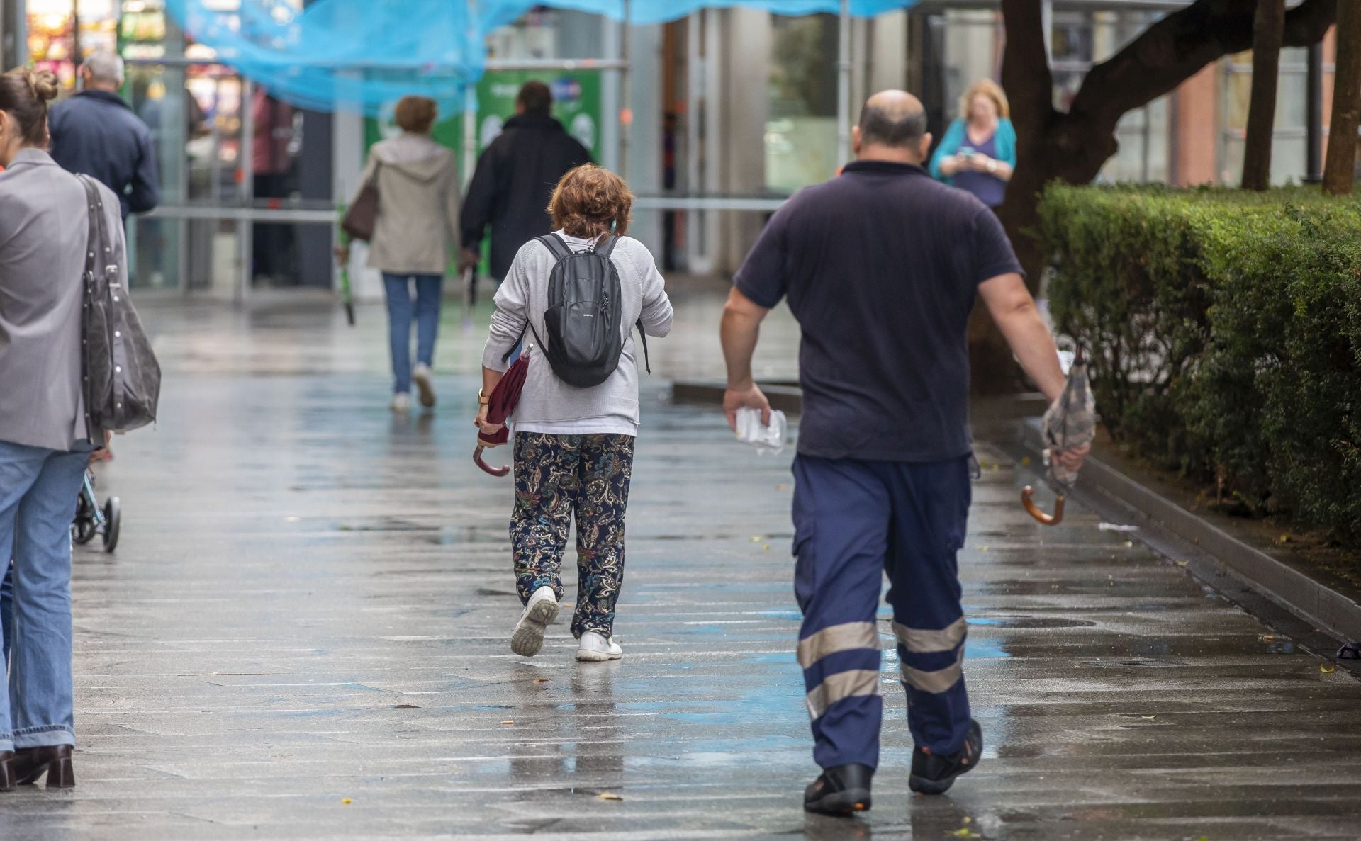 Las imágenes del temporal en Huelva